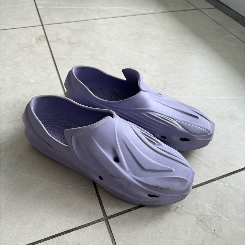 1017 Alyx 9SM Rubber slip on loafers: purple